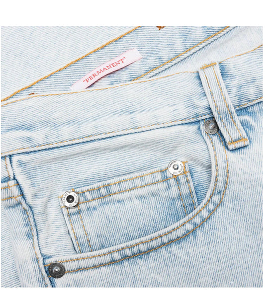 Off-White C/O Virgil Abloh Slim Jeans Bleach Blue