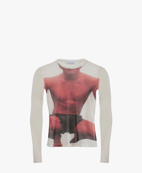 JW Anderson Printed Long Sleeve Top