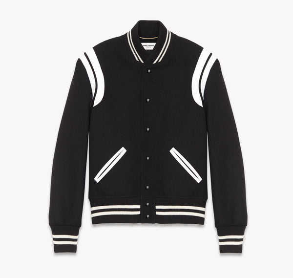 Saint Laurent Teddy Jacket in Wool