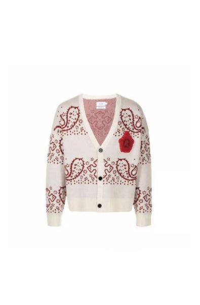 Rhude Bandana Stripe Cardigan