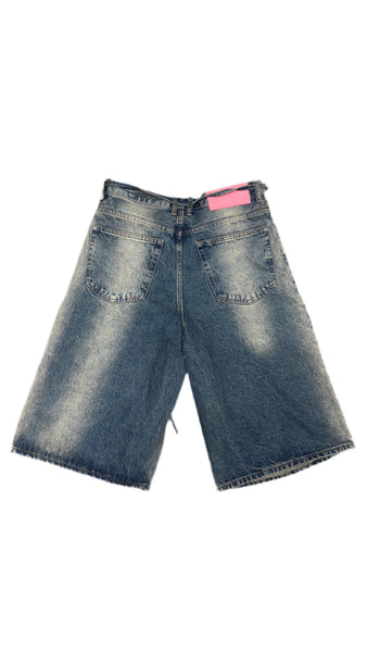 Zara Oversized Denim Shorts